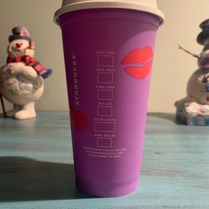Starbucks Valentines Color Changing Cup
